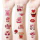 Набор временных тату "Любовь № 1" Love-tattoo-mini-set-1-10, 12 х 7 см 10 шт(Love-tattoo-mini-set-1-10)