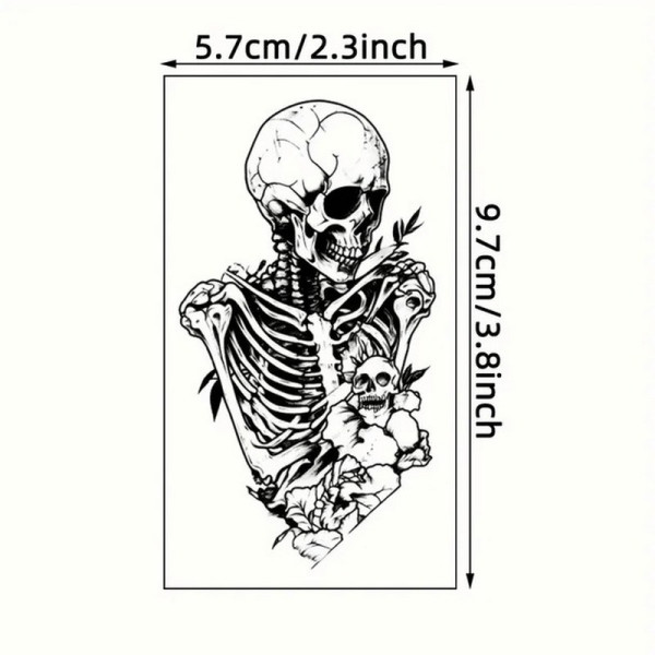 Набор детских временных тату "Черные мини №5" black-tattoo-mini-set-5-T(black-tattoo-mini-set-5-T)