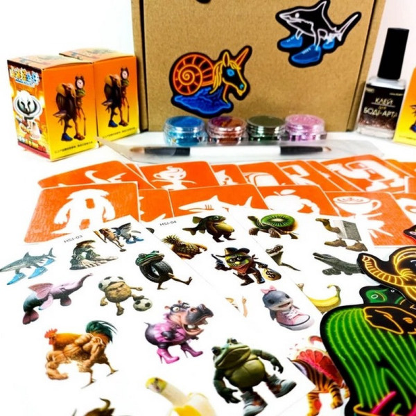 Подарочный набор "Брейнрот" gift-box-brainrot-3kids(gift-box-brainrot-3kids)