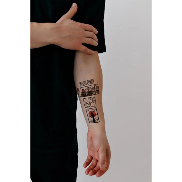 Набор временных татуировок «NARUTO» LB-193(LB-193)