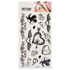 Временная татуировка "Black hearts Tattoo" 1020-HM459(1020-HM459)
