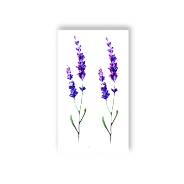 Тимчасове татуювання "Дві лаванди" WM-372 (WM-372)