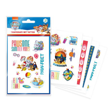 Набір дитячих тимчасових татуювань "Paw Patrol" 200436, 4 листи (200436)