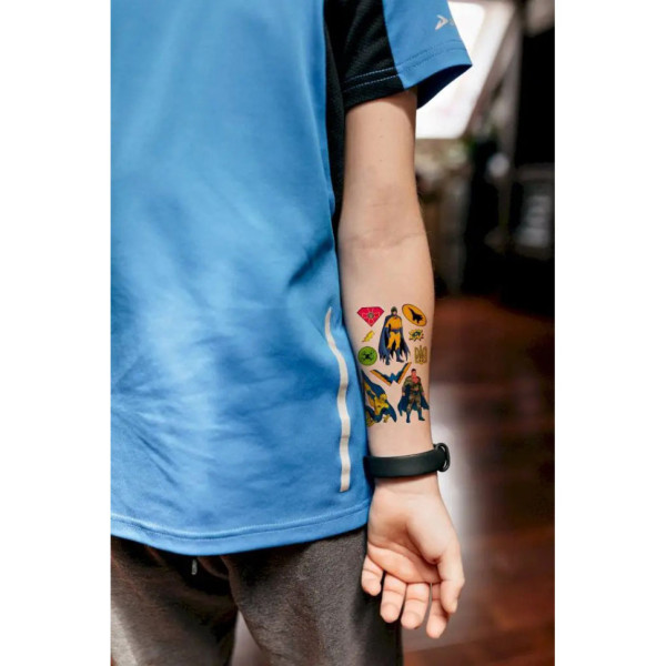 Набір дитячих тимчасових татуювань "Супергерої міні" L-60 (L-60)