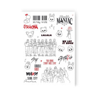 Набір тимчасових татуювань "STRAY KIDS" LB-189 (LB-189)