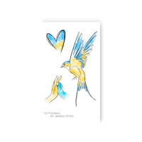 Набір тимчасових татуювань "Ластівка" L-48 (L-48)