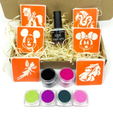 Набір для біо-тату "Для дітей №1 - гліттер" set-kids-1-glitter (set-kids-1-glitter)