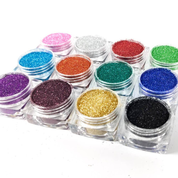 Набір гліттеру для біо-тату "№1 базовий" gliset-1 (gliset-1)