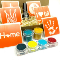 Набір для біо-тату "Я люблю Україну - гліттер" set-i-love-ukraine-glitte (set-i-love-ukraine-glitte)