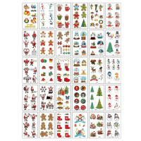 Набор детских временных тату "Рождество и Новый год №2" tattoo-mini-set-cmas-30-2(tattoo-mini-set-cmas-30-2)