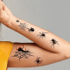 Набор детских временных татуировок "Halloween black" tatto-halloween-black-set-30(tatto-halloween-black-set)