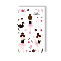 Набір тимчасових татуювань "Балерина" EC-402 (EC-402)