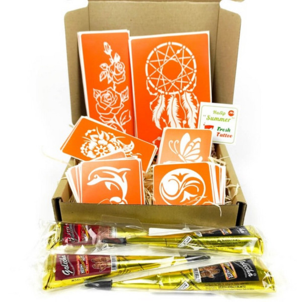 Набір для біо-тату "Літо 2.0 - хна" set-summer-v2-hena (set-summer-v2-hena)