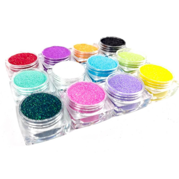 Набір гліттеру для біо-тату "№3 райдужний ірис" gliset-3 (gliset-3)