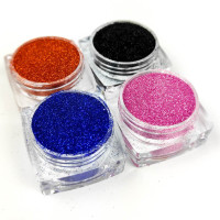 Набір гліттера для біо-тату «Базовий №1» glitter-set-4x-1, 4 кольори  (glitter-set-4x-1)