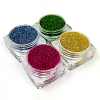 Набір гліттера для біо-тату «Базовий №2» glitter-set-4x-2, 4 кольори  (glitter-set-4x-2)