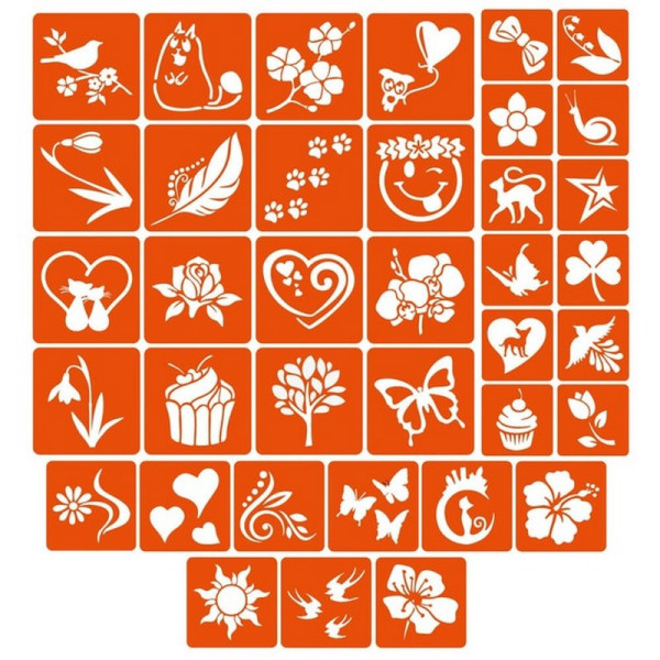 Подарунковий набір для біо-тату "Весна - макс" gift-set-spring-max (gift-set-spring-max)