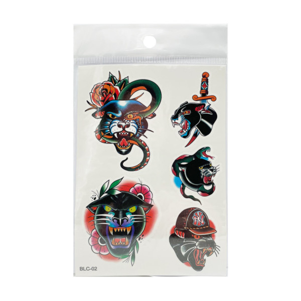 Татуювання дитяче "Чорна Пантера" 1510CT(BLC-02) (119086) (1510CT(BLC-02))