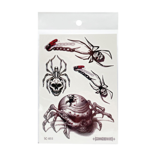 Татуювання дитяче "Павук з черепом" 1510CT(SC-855) (119086) (1510CT(SC-855))