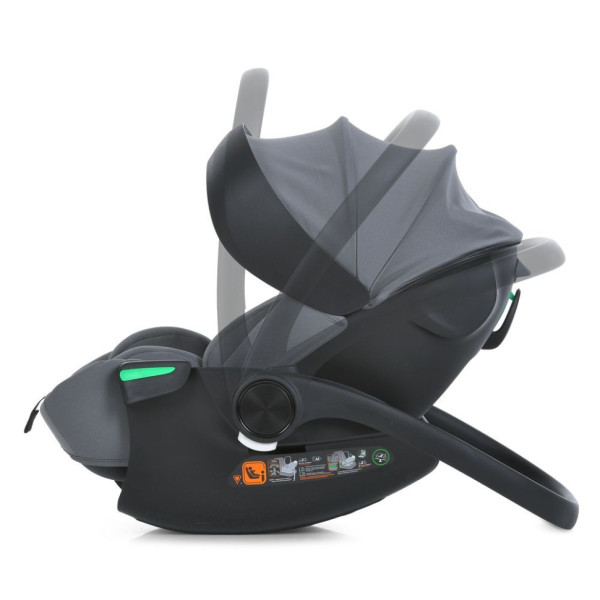 Автокрісло дитяче i-FLOW ME 1198 Gray (ME 1198 Gray)