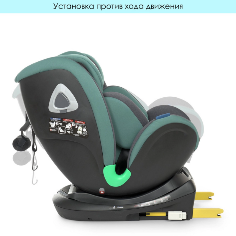 Автокрісло дитяче ME 1081-B i-TRUST Hunter Green