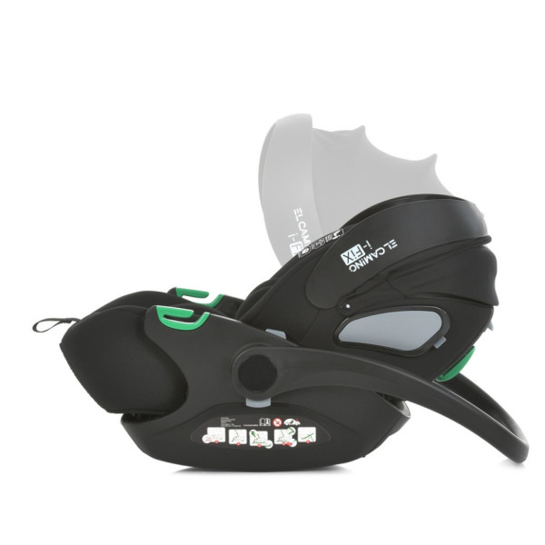 Дитяче автокрісло i-FIX ME 1110 Moon Black (ME 1110 Moon Black)