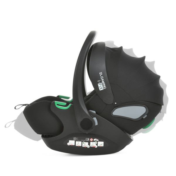 Дитяче автокрісло i-FIX ME 1110 Moon Black (ME 1110 Moon Black)