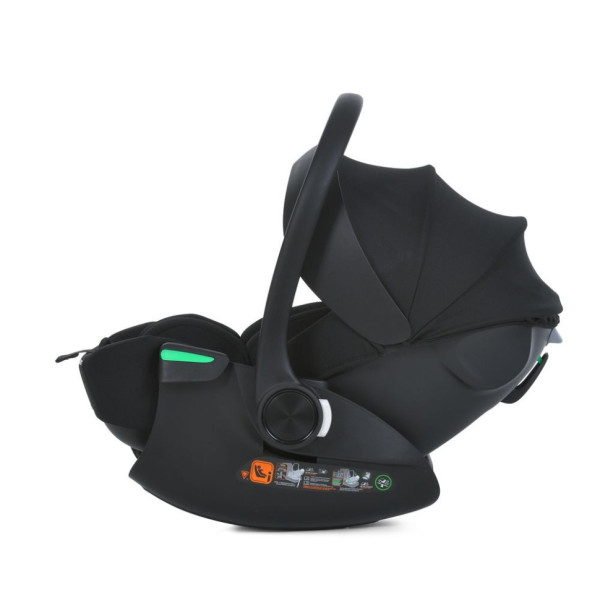 Автокрісло дитяче i-FLOW ME 1198 Black (ME 1198 Black)