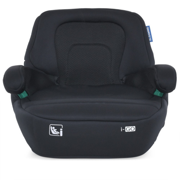 Автокрісло-бустер ME 1112 i-GO Black із кріпленням Isofix (ME 1112 Black)