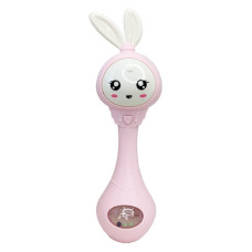 Інтерактивна іграшка-брязкальце "Зайчик" MGZ-1210(Pink) (MGZ-1210(Pink))