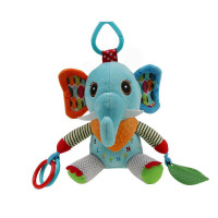 М'яка брязкальце-підвіска WD210260 з прорізувачем  Слон (WD210260-4)