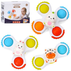 Дитячий розвиваючий "Спінер" B20A, м'які кнопки, присоска (B20A)