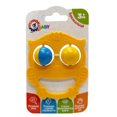 Дитяче брязкальце "Совушка" 9338TXK-10 жовтий (9338TXK-10)