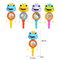 Дитяче брязкальце барабанчик "Жаба" Bambi 555-15 (555-15)