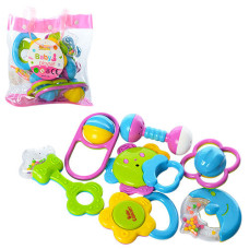 Набір дитячих брязкалець 3838A-25 в сумці (3838A-25)