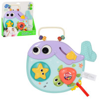 Дитяча игра "Кит" E268, тріскачка, шарудіння, рухомі деталі (E268H)