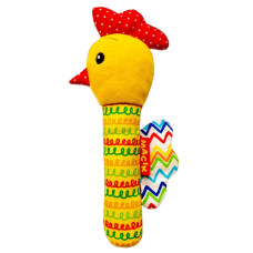 Іграшка м'яконабивна «Брязкальце Півник» МС 010302-02 (МС 010302-02)