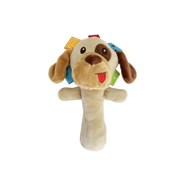 М`яка іграшка-брязкальце "Собачка" MGZ-1205-3 (MGZ-1205-3)