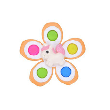 Детская погремушка-спинер с мягкими кнопками "Единорог" GZ-05-3(GZ-05-3)
