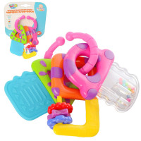 Дитяче брязкальце-прорізувач Limo Toy 0696-2 брелок (0696-2)