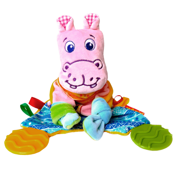 Дитяча іграшка прорізувач "Зоо Бегемот Добряк" Macik  МС 160201-02 (MC 160201-02)