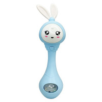 Інтерактивна іграшка-брязкальце "Зайчик" MGZ-1210(Blue) (MGZ-1210(Blue))