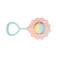 Брязкальце дитяче Квіточка ТехноК 9321TXK для найменших Рожевий (9321TXK(Pink))