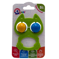 Дитяче брязкальце "Котик" 9338TXK-8 зелений (9338TXK-8)