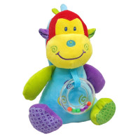 Брязкальце - м'яка іграшка Bambi C20560 з музичним механізмом  Мавпочка (C20560-2)