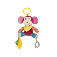 Підвіска на коляску з прорізувачем A-Toys SKK-056  Мавпочка (SKK-056-6)