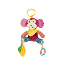 Підвіска на коляску з прорізувачем A-Toys SKK-056  Мавпочка (SKK-056-6)