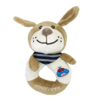 М`яка іграшка-брязкальце "Собака" TM Tony Lvee MGZ-1217-2 (MGZ-1217-2)