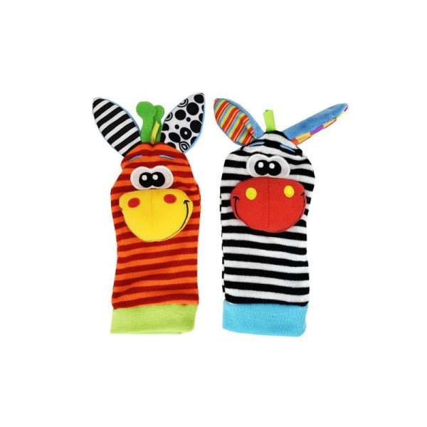 Набір шкарпетки та браслетики "Зебра та жираф" MGZ-1209 (MGZ-1209)