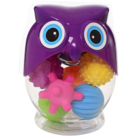 Дитячий набір брязкальце 8350A-38 в колбі Фіолетовий
